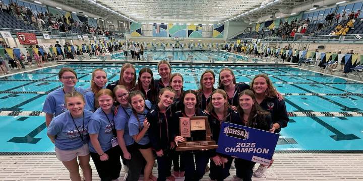 Century swimming wins third consecutive state title