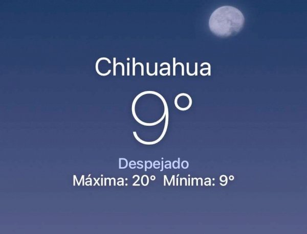 Pronostican un domingo fresco con máxima de 20°C