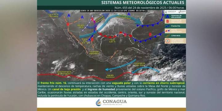 Cielos despejados y calor persistente en Oaxaca; se acerca el frente frío 16