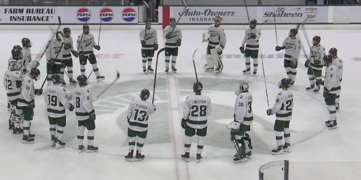No. 1 Michigan State hockey finishes off a sweep of No. 3 Penn State with a 5
