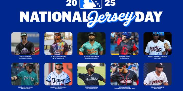 Ten of the top Minor League jerseys in 2025