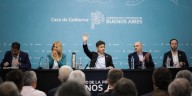 Kicillof obtuvo el respaldo de los gremios para el Presupuesto y advirtió que lo necesita para pagar aguinaldos