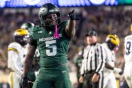 Michigan State leading rusher to enter transfer portal
