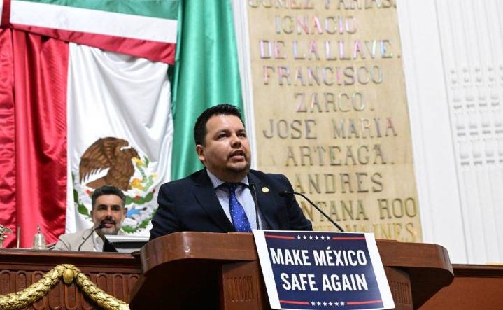 "Make Mexico Safe Again": Diputado migrante del PAN pide a comunidad internacional voltear a ver lo que pasa en el país