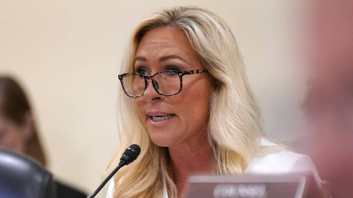 Marjorie Taylor Greene, After Break With Trump, Resigns From Congress