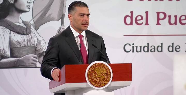 Descarta Harfuch vínculo de escoltas de Carlos Manzo con el crimen organizado