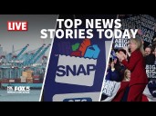 LIVE: SCOTUS hears tariff arguments, food insecurity amid shutdown, VA election results