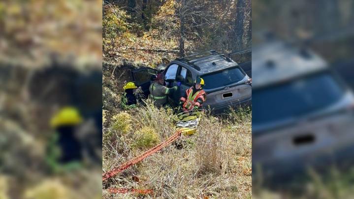 One injured in two-vehicle crash near Branson West