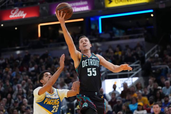 Pistons hold off Pacers for 13th straight win, tying franchise record