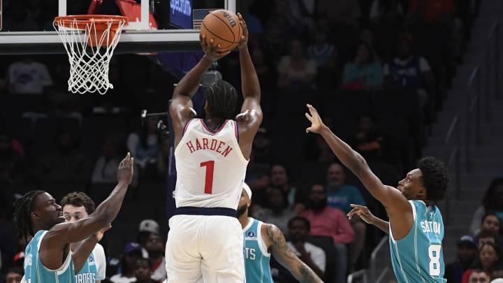 James Harden draws Tyrese Maxey’s 4-word reaction to 55