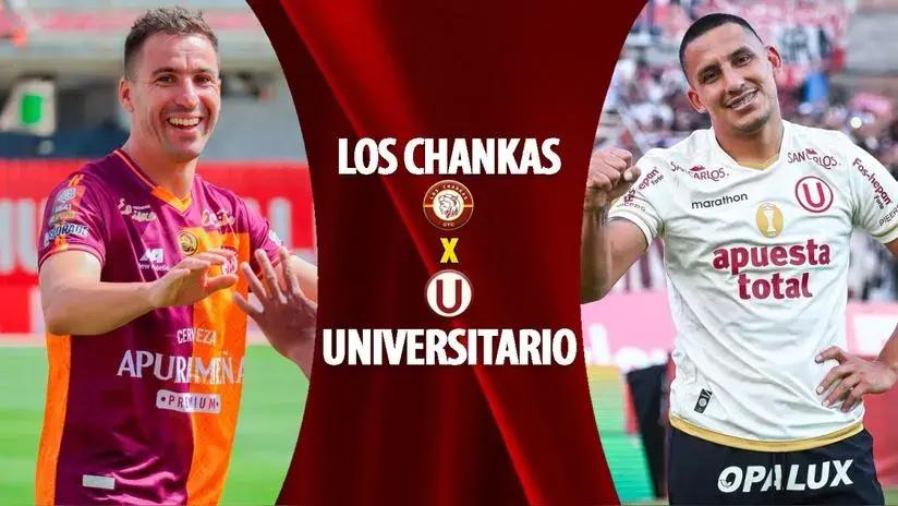 Universitario vs Los Chankas en vivo: se enfrentan por la fecha 19 del Torneo Clausura 2025