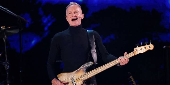 Sting regresa a lo grande y encabeza el concierto oficial de la NFL en San Francisco