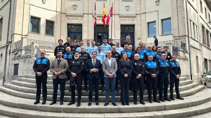 Formación para policías locales de Castilla y León y Portugal ante la avalancha de gente