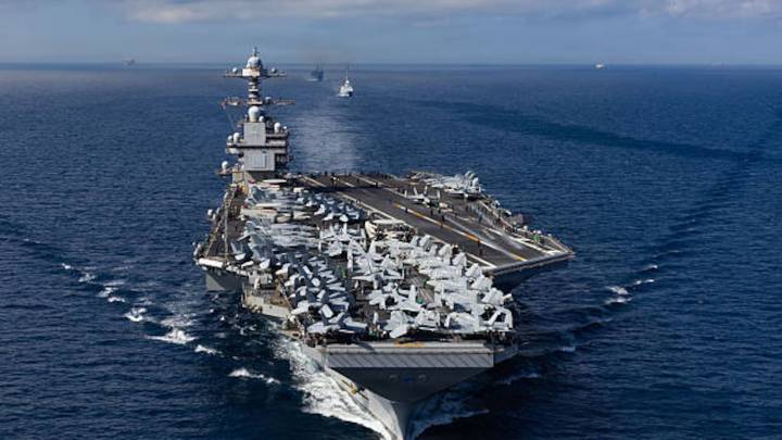 Así es el portaaviones USS Gerald R. Ford, el buque insignia de Estados Unidos que se acerca al Caribe