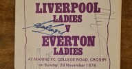 The 50-year old Liverpool v Everton women's match programme that shows how game has moved on