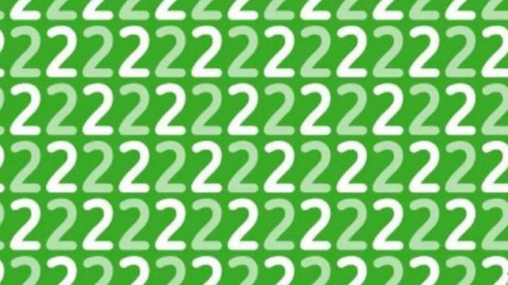 Acertijo visual: sólo las personas con vista de halcón encuentran el número 7 en sólo 5 segundos