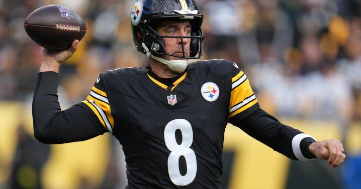 'Time will tell' if Steelers QB Rodgers starts Sunday