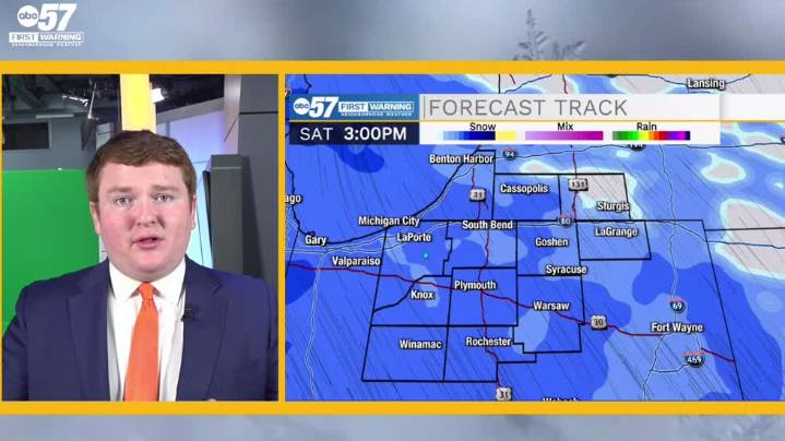 Winter storm on the way to Michiana, dangerous weekend travel conditions