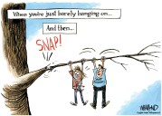 Cartoonist’s take: ‘SNAP benefits in limbo’