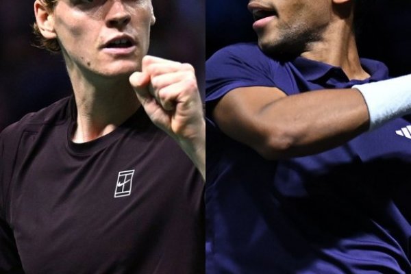 Jannik Sinner y Félix Auger-Aliassime son los finalistas del Masters 1000 de París