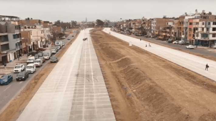 Vía Expresa Sur sigue inconclusa a casi dos meses de su inauguración