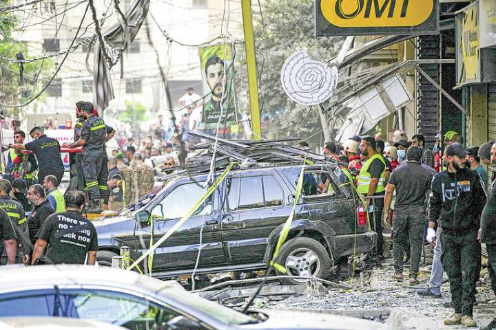 Israel says it assassinated a top Hezbollah commander near Beirut