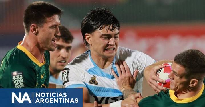 Sorprendente: Los Pumas 7s vencieron a Sudáfrica y siguen con vida en Dubai