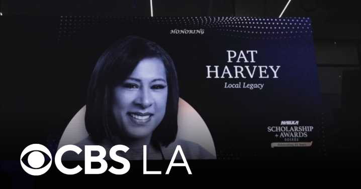 CBS LA Anchor Pat Harvey honored with NABJLA legacy award and scholarship