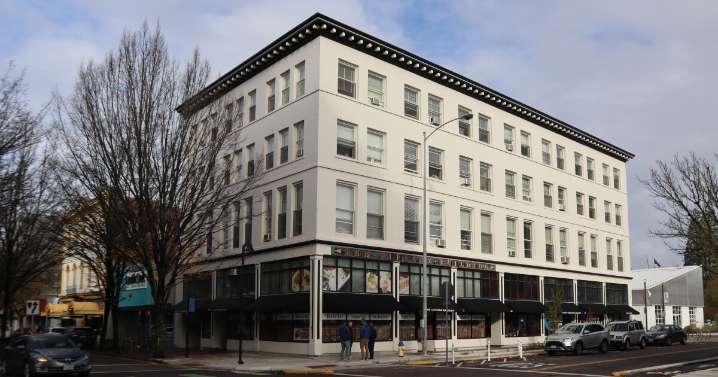 Downtown Eugene’s historic Tiffany Building up for sale for $3.3 million
