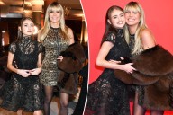 Heidi Klum and look-alike daughter Leni wear leopard and sheer lace to Germany’s Glamour Women of the Year Awards 2025
