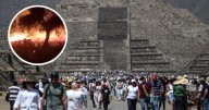 Incendio en Teotihuacán: sin afectaciones por fuego en zona arqueológica