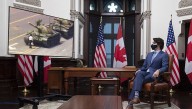 Trudeau Watching Old Footage Of Tiananmen Square For Ideas