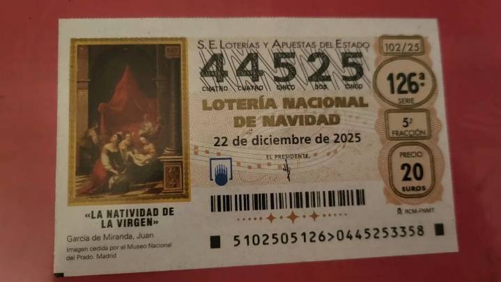 Se presenta la Lotería de Navidad: ¿Y si el Décimo Enmarcado es el 44525, el de EL DIARIO DE HUESCA?