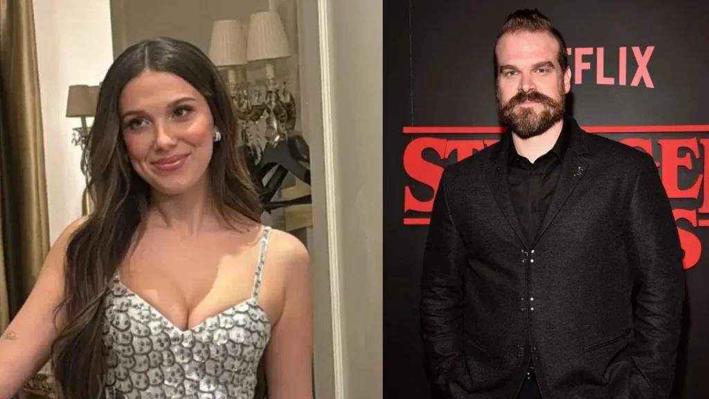 Millie Bobby Brown habría denunciado a David Harbour por  bullying