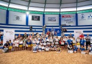 Espectáculo con el torneo Fajín de Lucha Canaria