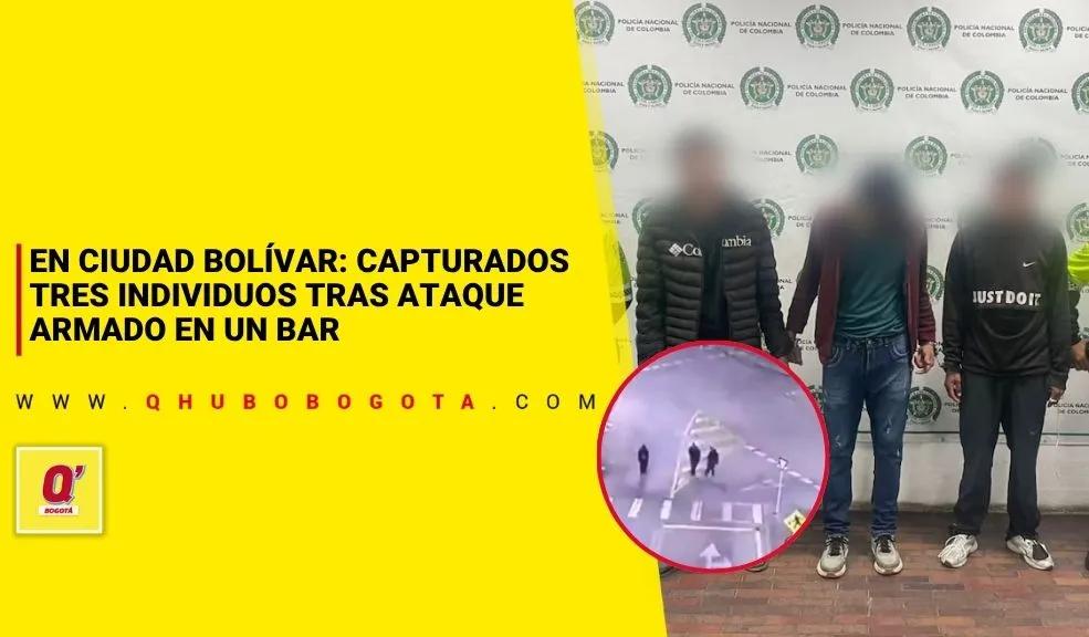 En Ciudad Bolívar: capturados tres individuos tras ataque armado en un bar