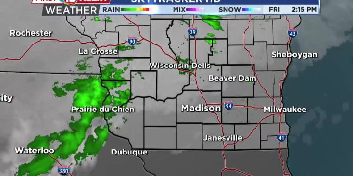 3 p.m. Friday extended First Alert Weather forecast