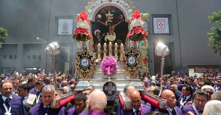 Última procesión del Señor de los Milagros: Conoce AQUÍ horario y recorrido