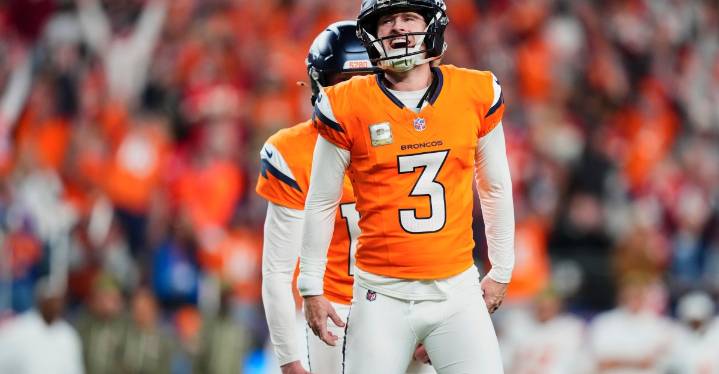 Broncos sign kicker Wil Lutz to a three-year contract extension