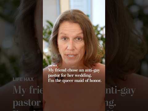 My friend chose an anti-gay pastor for her wedding