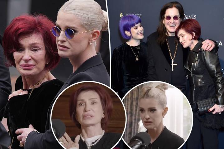 Kelly Osbourne slept in mom Sharon's bed for 2 months after Ozzy's heartbreaking death