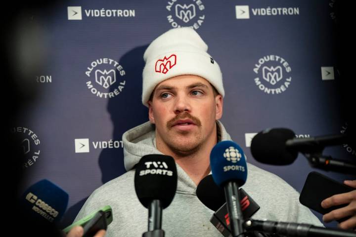 Alouettes’ Alexander still feeling physical and emotional pain of Grey Cup loss