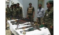 Illegal arms, munitions seized, smuggler detained in Afghanistan's Panjshir