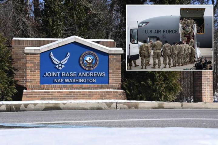 Multiple people at Joint Base Andrews fall ill after suspicious package delivered: report