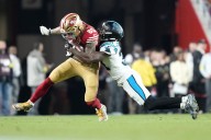 Deadspin | 49ers overcome Brock Purdy's picks, shut down Panthers