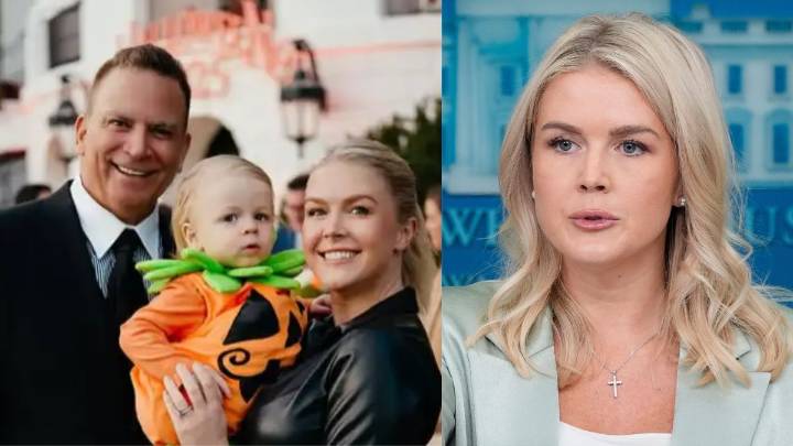 Who is Karoline Leavitt’s husband? White House press secretary is in hot water over his photoshopped image