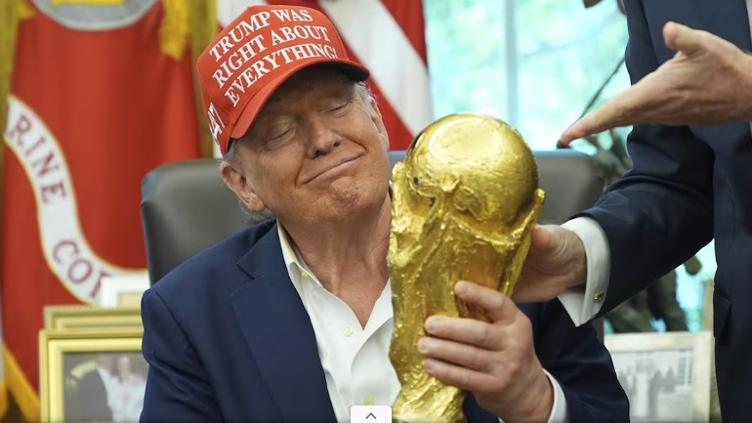 Trump sueña con levantar el trofeo del Mundial 2026 en su país