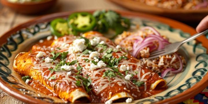 ¿Sin tiempo? Esta receta de enchiladas exprés podría sorprender a todos