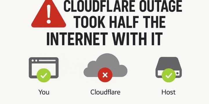 Cloudflare Outage Disrupts Major Platforms