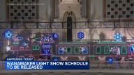 Philadelphia's historic Wanamaker Light Show and Dickens Village schedule to be released